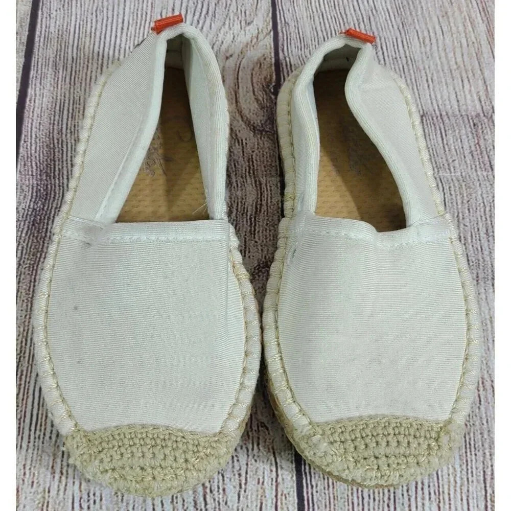 Sea Star Beachwear Slip On Water Shoes Espadrilles Girl's US K9 Cream Beige